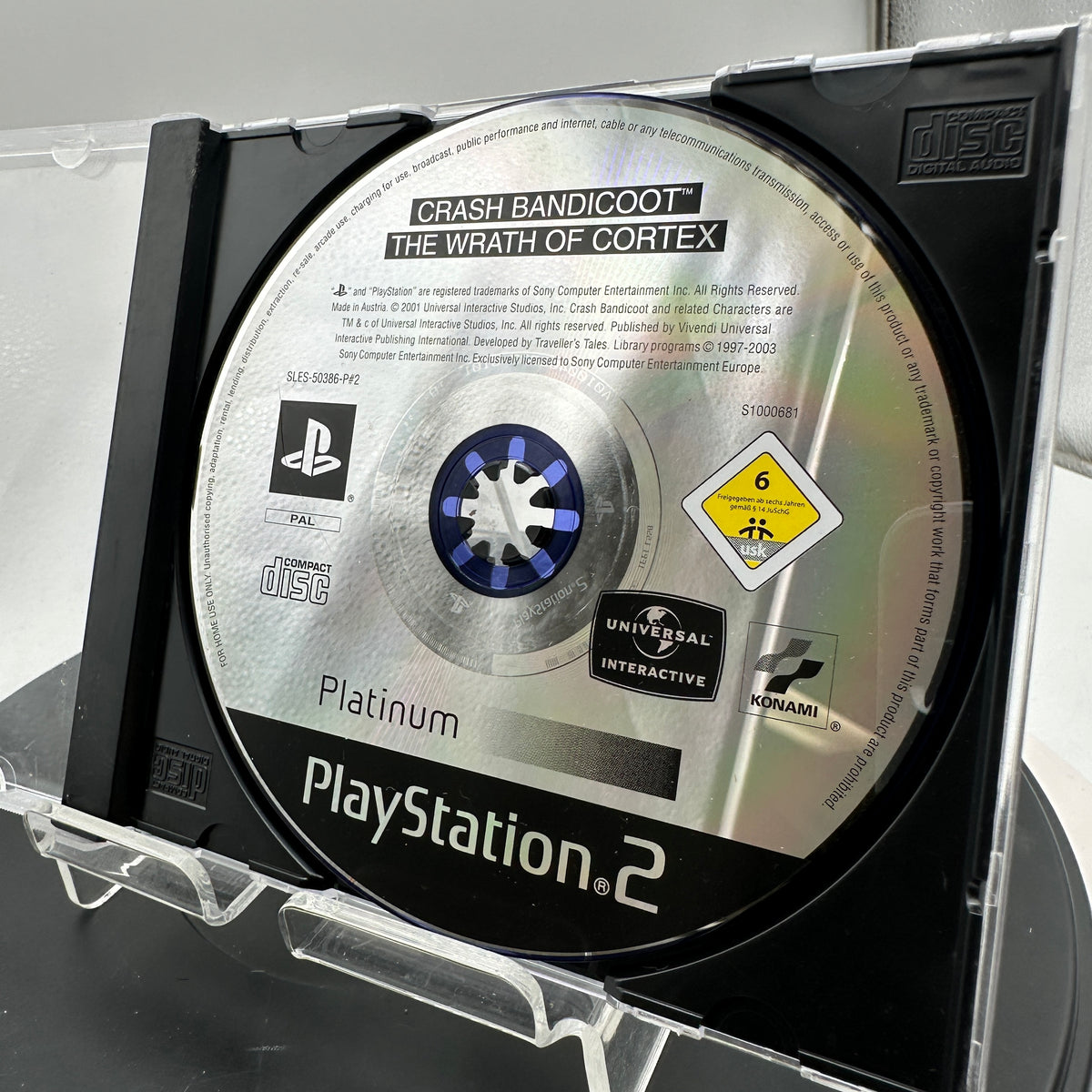 Crash Bandicoot: The Wrath of Cortex PAL PlayStation 2