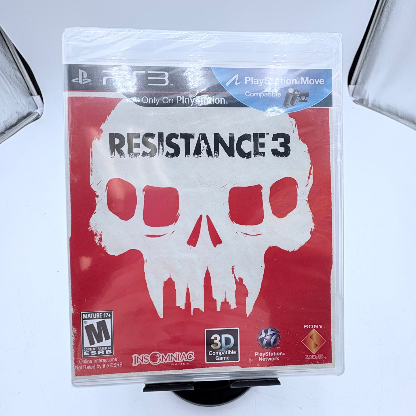 Playstation 4 Playstation Move Controller Set With Box and Resistance 3 Game
