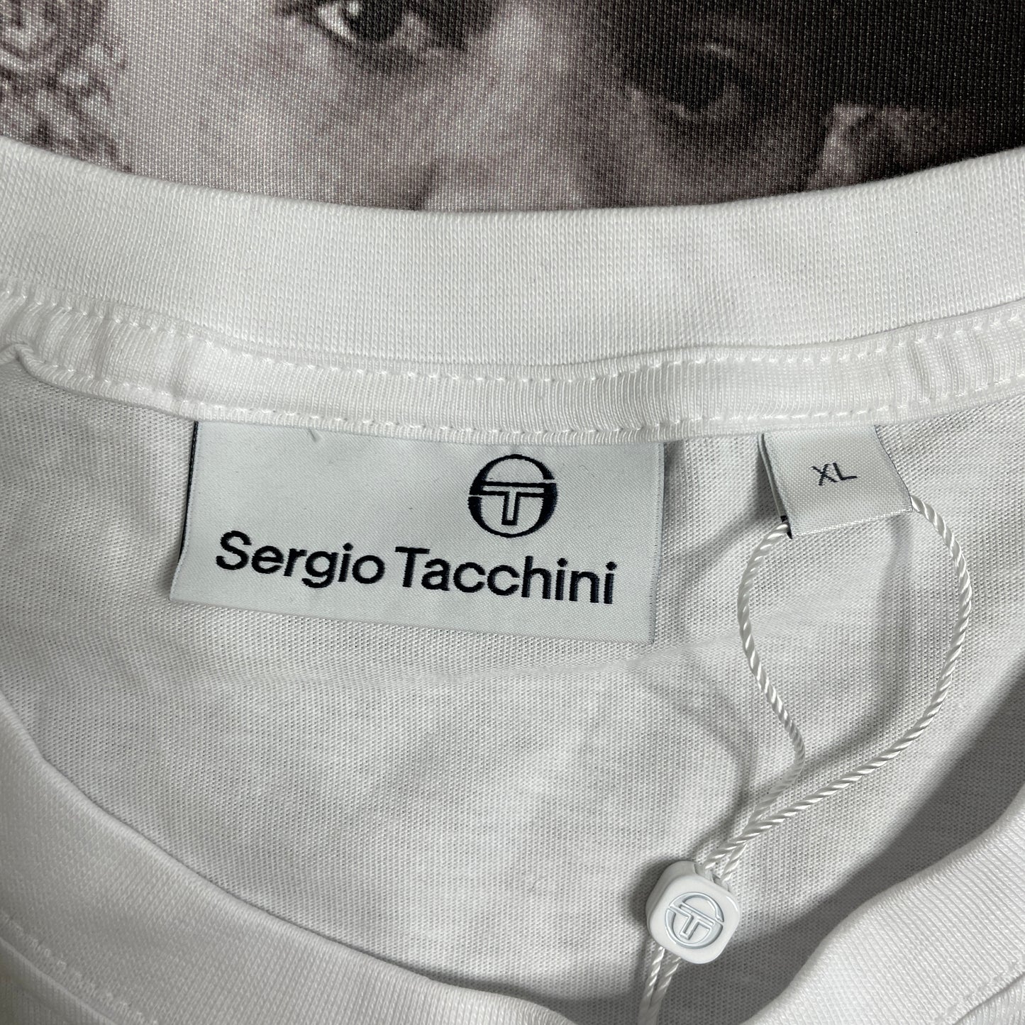 Serigio Tacchini Tabellone Tee White STS23M50539