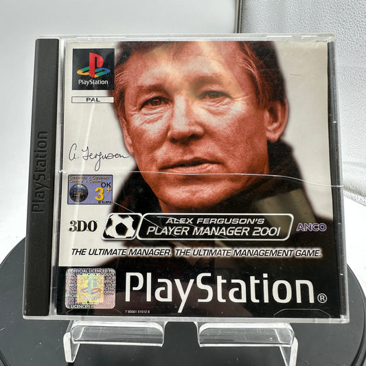 Alex Ferguson's Player Manager 2001 PAL Playstation CIB