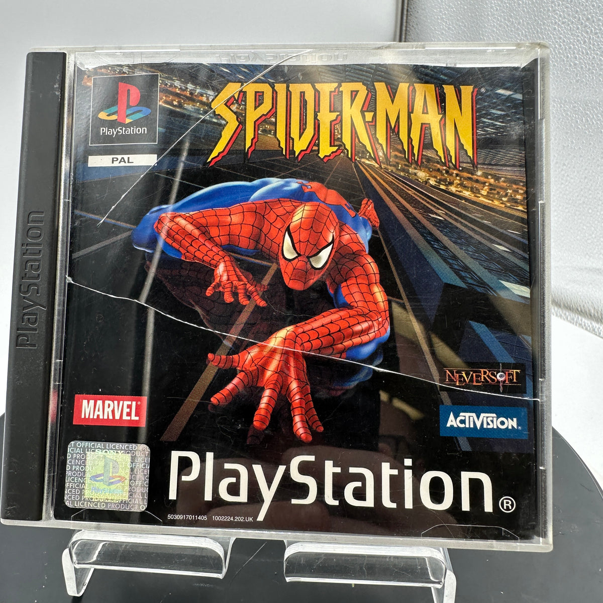 PAL Playstation Spider-Man Video Game