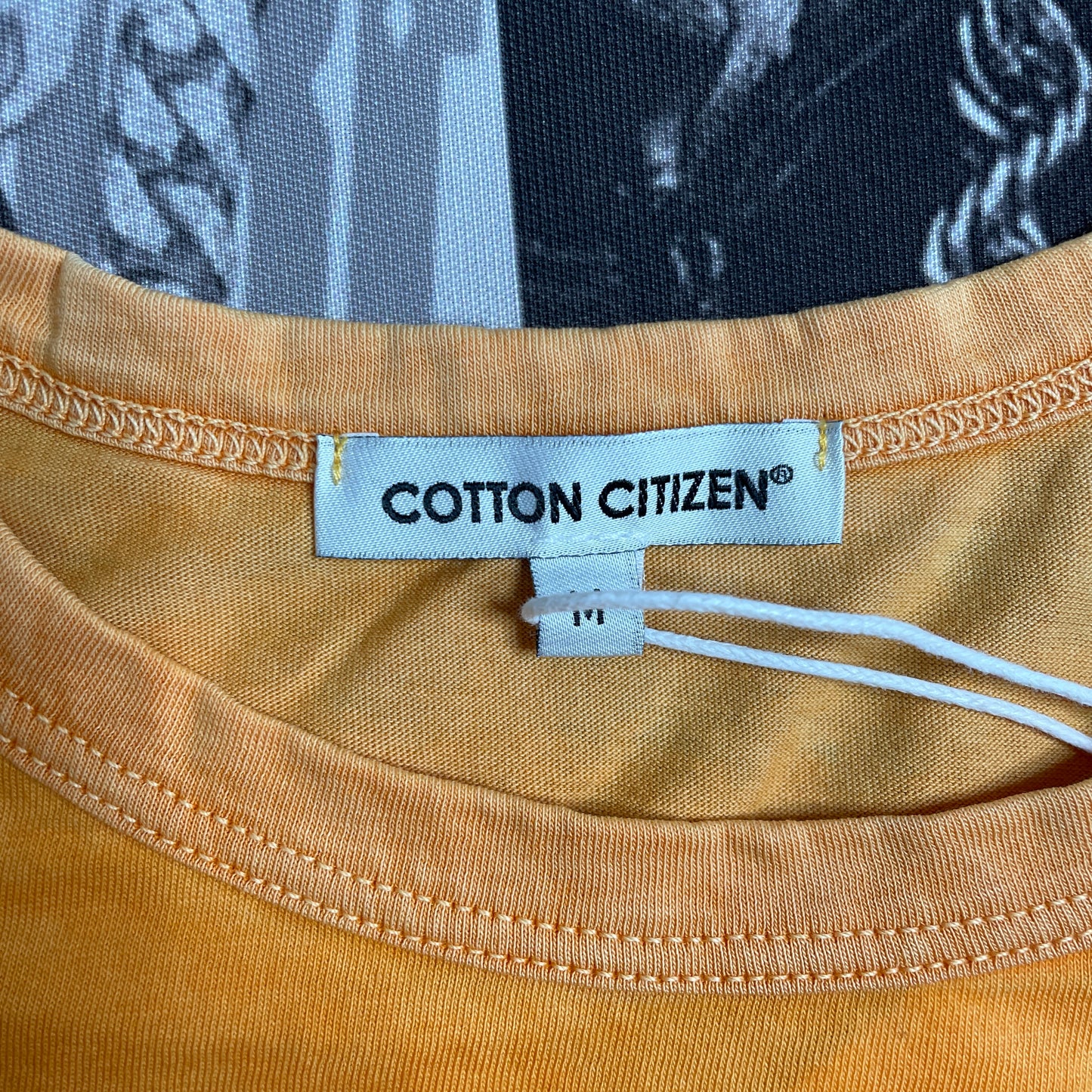 Cotton Citizen Classic Crewneck Tee Vintage Sunny Orange M60011
