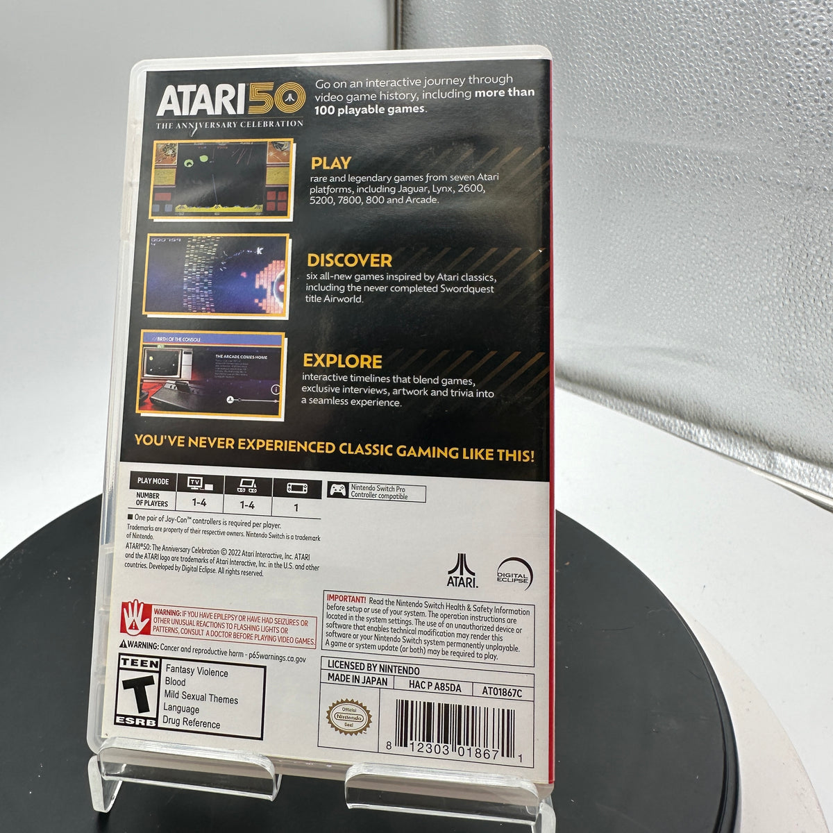 Nintendo Switch Atari 50: The Anniversary Collection Video Game CIB