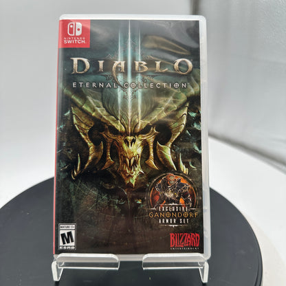 Nintendo Switch Diablo III Eternal Collection Video Game CIB