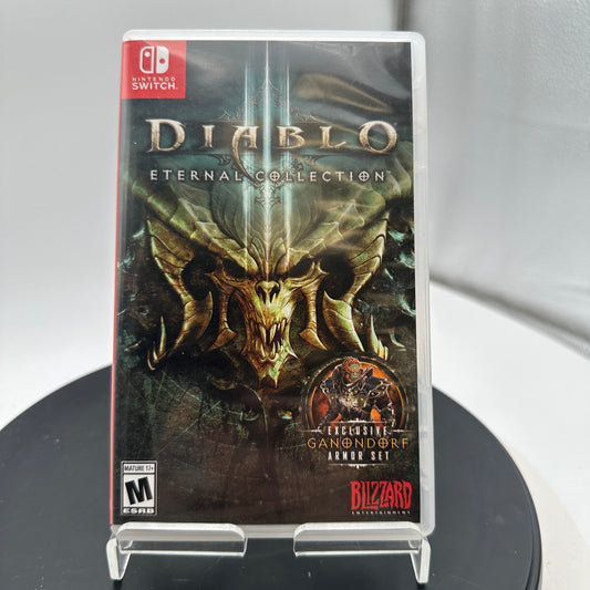 Nintendo Switch Diablo III Eternal Collection Video Game CIB
