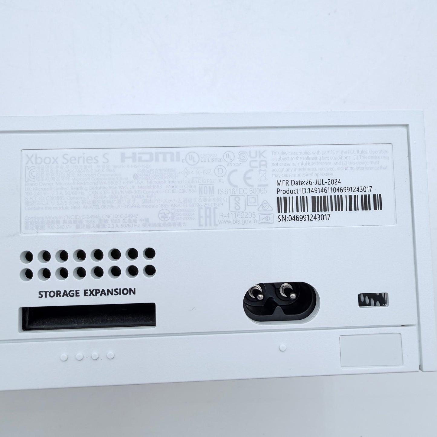 Microsoft Xbox Series S (1884) 2024 500 GB