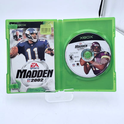 Madden 2002 Xbox 360 Video Game Complete in Box