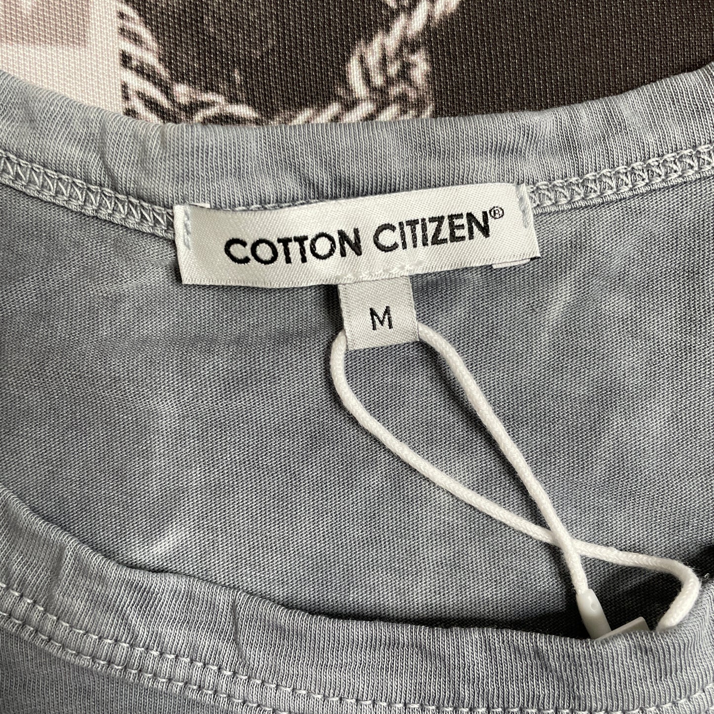 Cotton Citizen Classic Crewneck Tee Vintage Natural Blue M60011