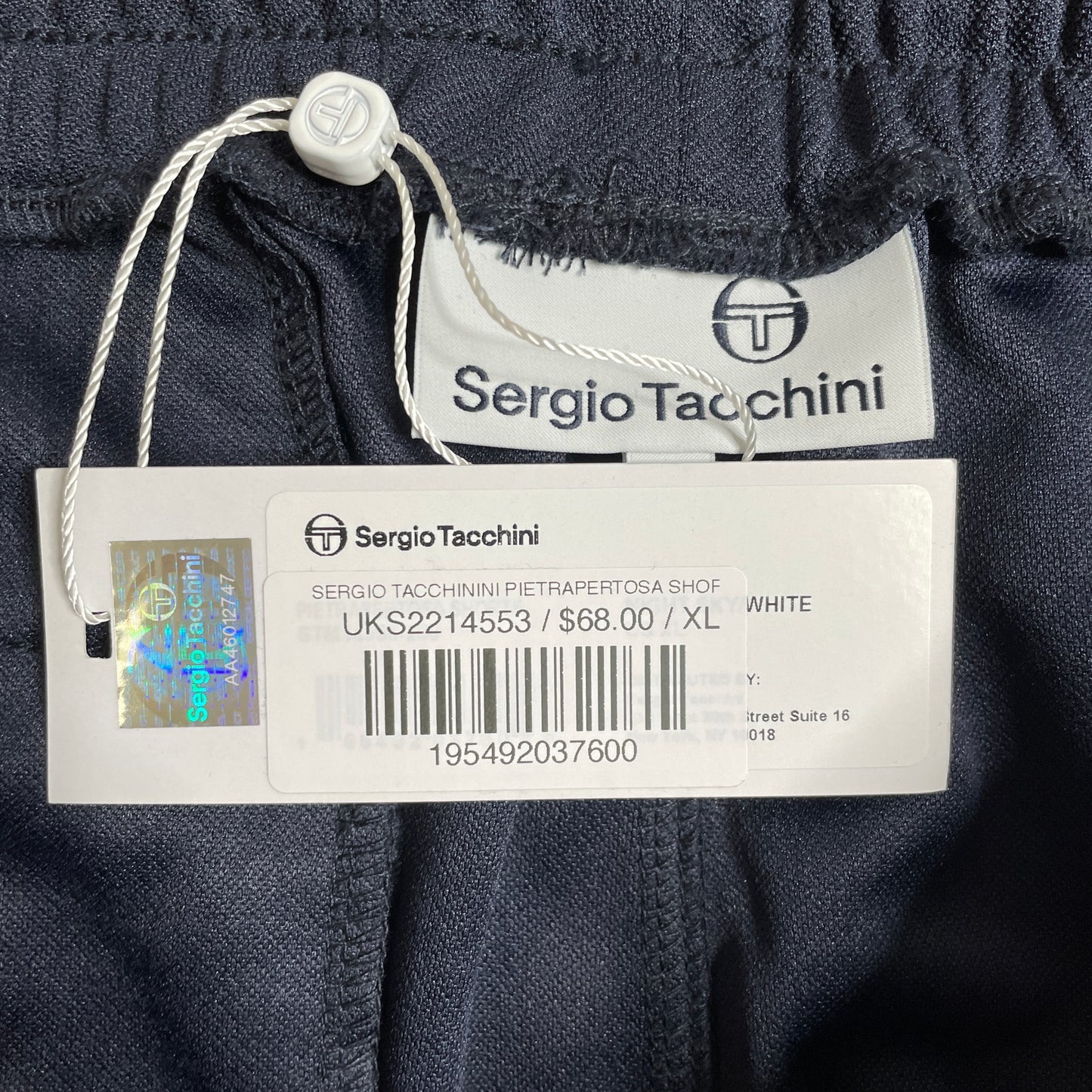 Sergio Tacchini Men's Blue Pietrapertosa Shorts Maritime UKS2214553