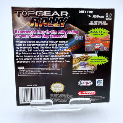 GameBoy Advance Top Gear Rally CIB