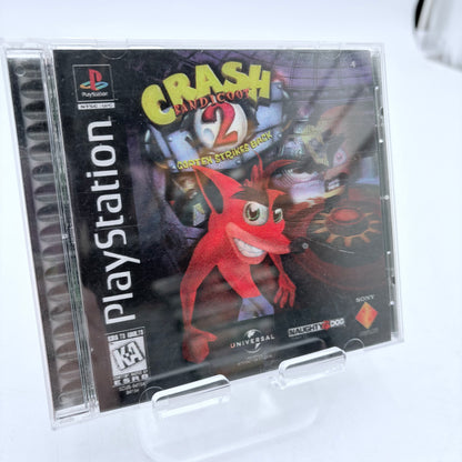 Crash Bandicoot 2 Cortex Strikes Back for PlayStation Complete in Box