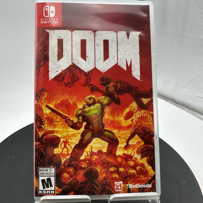 Nintendo Switch Doom Video Game CIB