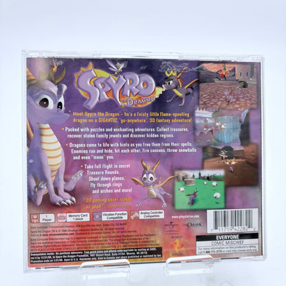 PlayStation Spyro The Dragon Video Game Complete in Box
