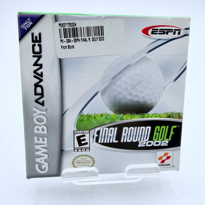 GameBoy Advance - Final Round Golf 2002