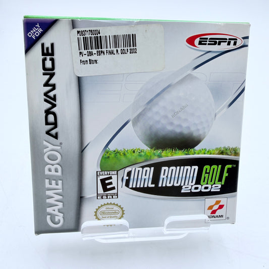 GameBoy Advance - Final Round Golf 2002