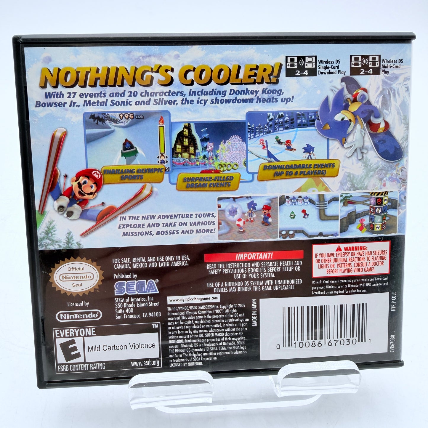 Nintendo DS - Mario and Sonic at the Olympic Winter Games