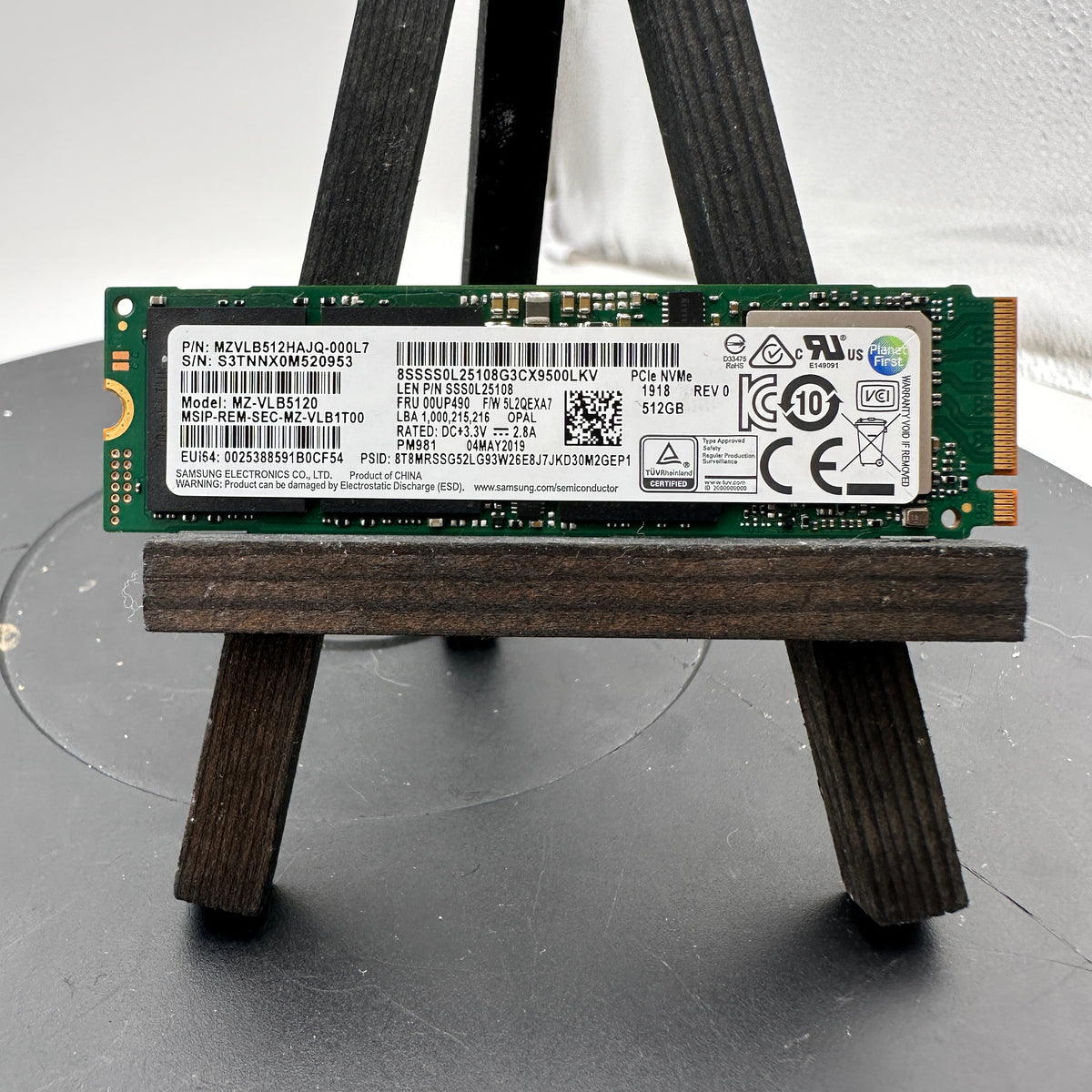 Samsung PM981 512GB NVMe SSD