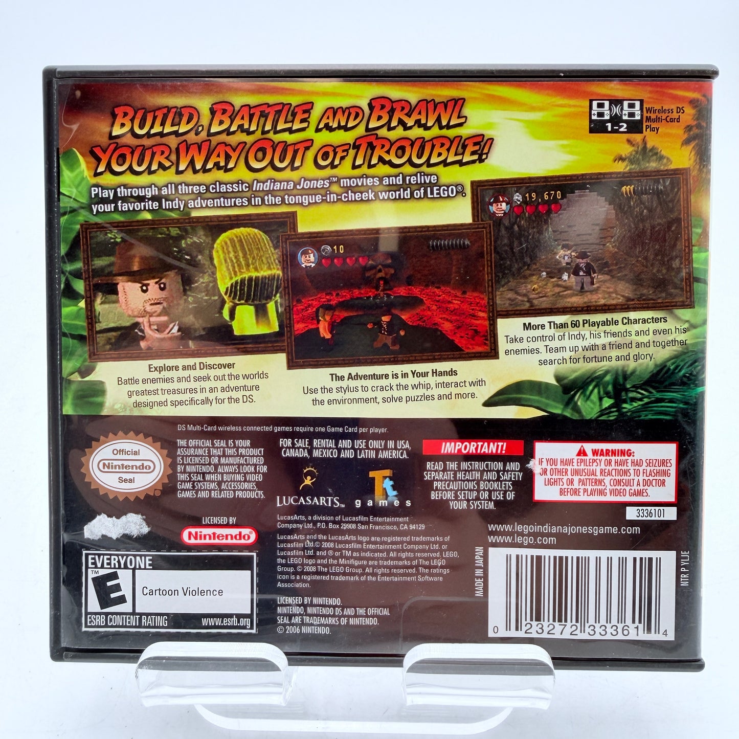 LEGO Indiana Jones The Original Adventures for Nintendo DS