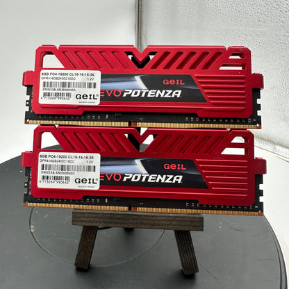 Geil Evo Potenza 16GB (2x8GB) DDR4 2400 Red Memory Kit