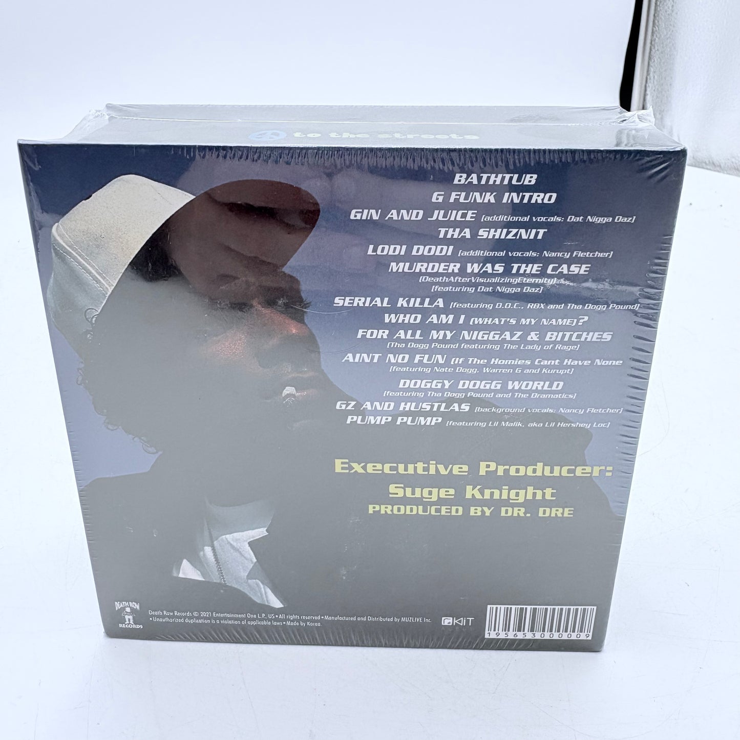 Death Row Records Snoop Doggy Dogg + Doggystyle Kit Album New Sealed