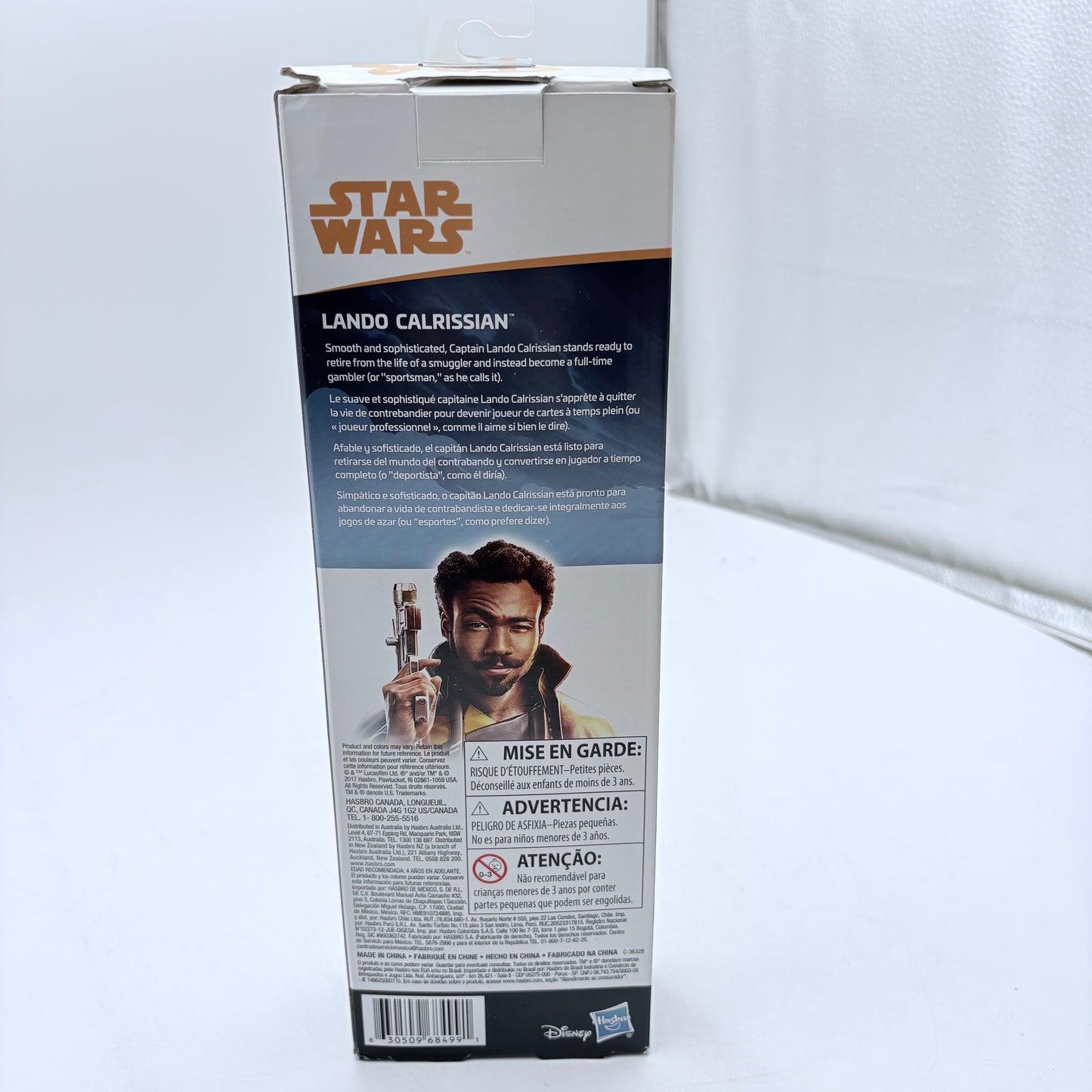 Hasbro Star Wars Titan Hero Series Lando Calrissian 12-Inch Collectible Figure Solo Movie 2017
