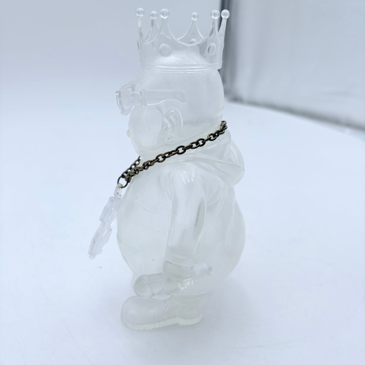 Clutter Studios Big Poppa Clear "Can't You see" Ltd 100 Vinyl Figure by Ron English