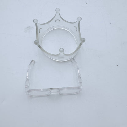 Clutter Studios Big Poppa Clear "Can't You see" Ltd 100 Vinyl Figure by Ron English