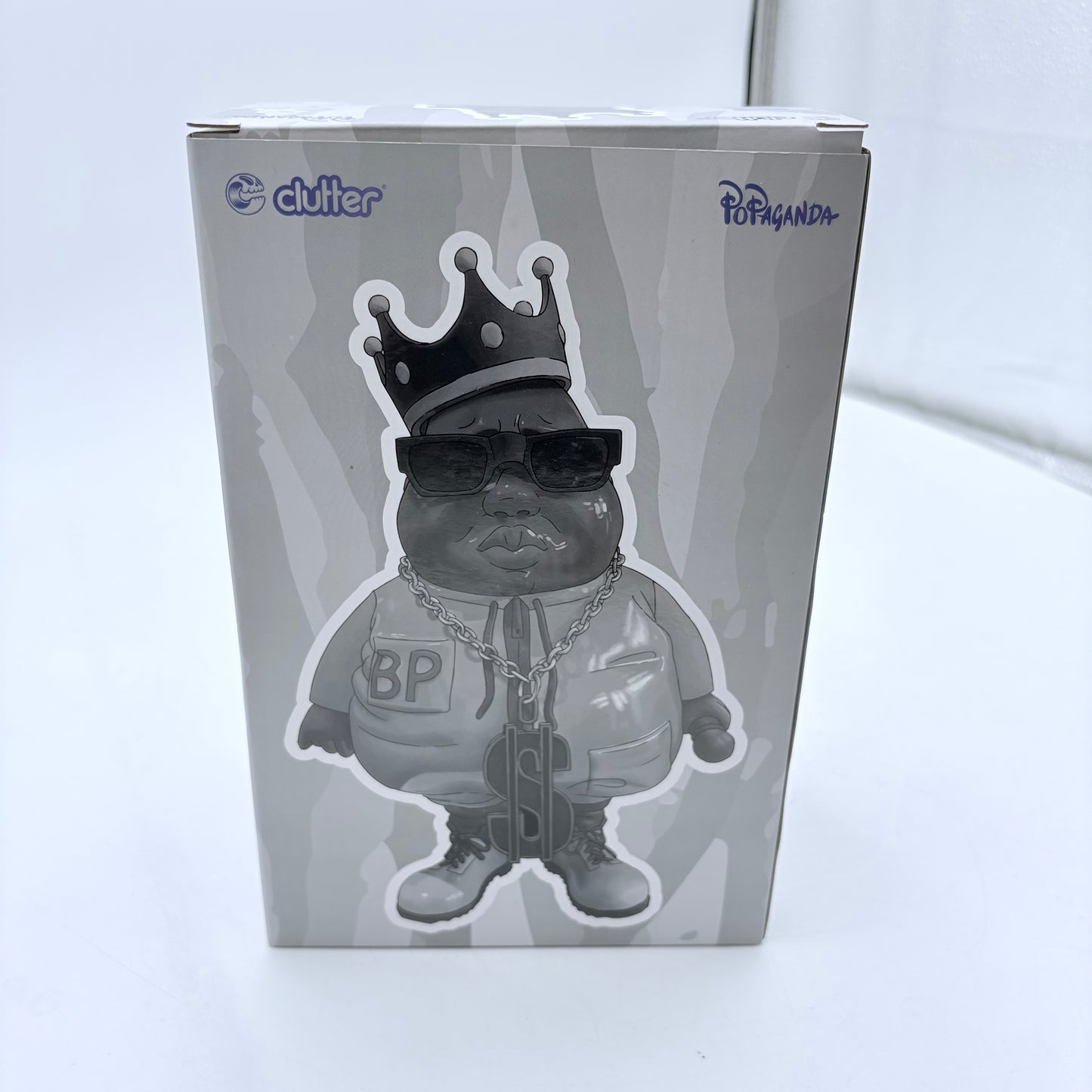 Clutter Studios Big Poppa Clear "Can't You see" Ltd 100 Vinyl Figure by Ron English