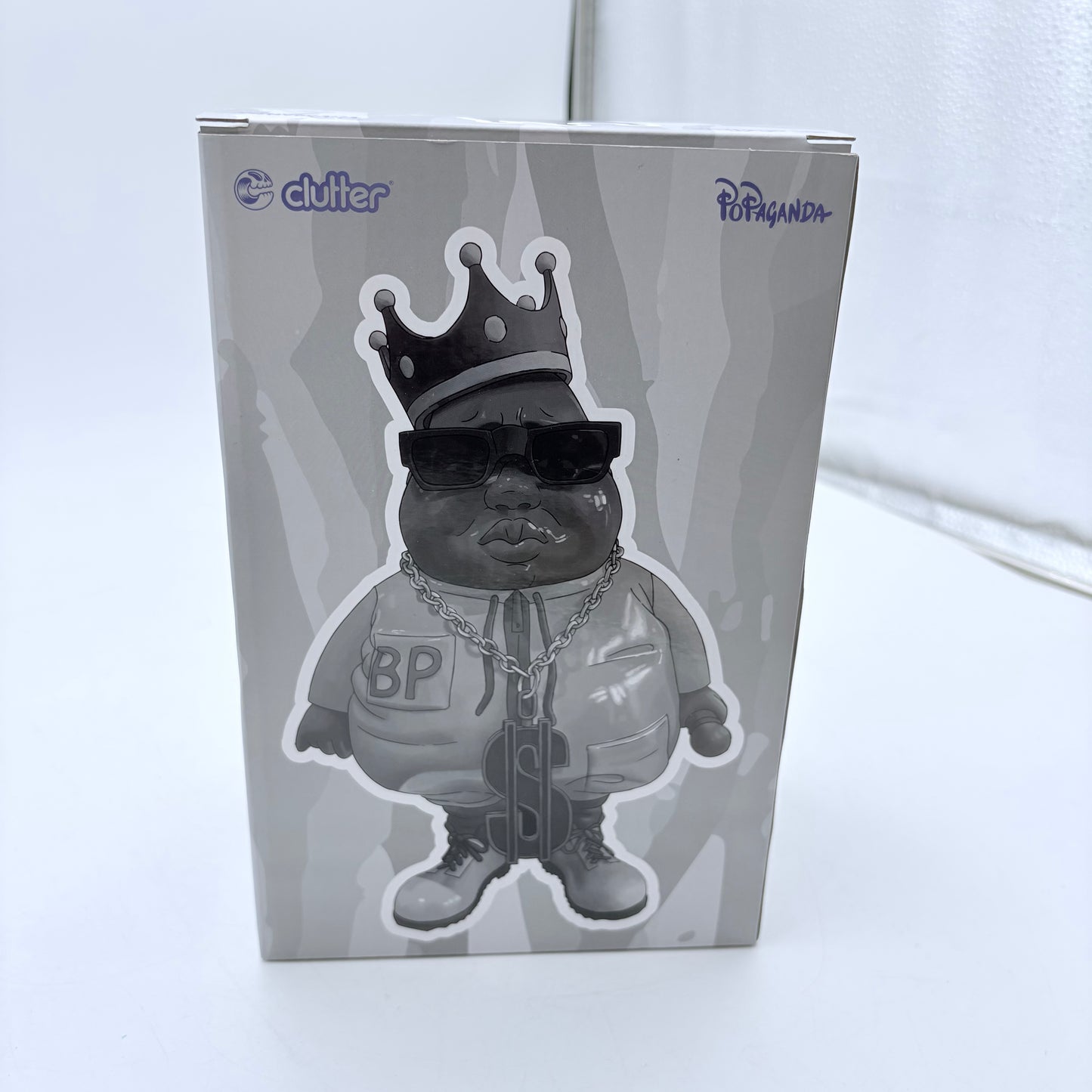 Clutter Studios Big Poppa Black Gold Ltd 100 Vinyl Figure by Ron English