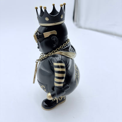 Clutter Studios Big Poppa Black Gold Ltd 100 Vinyl Figure by Ron English