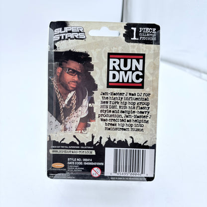 Super Stars Series 2 Jam-Master J RUN DMC Collectible Figure 2009 New In Box