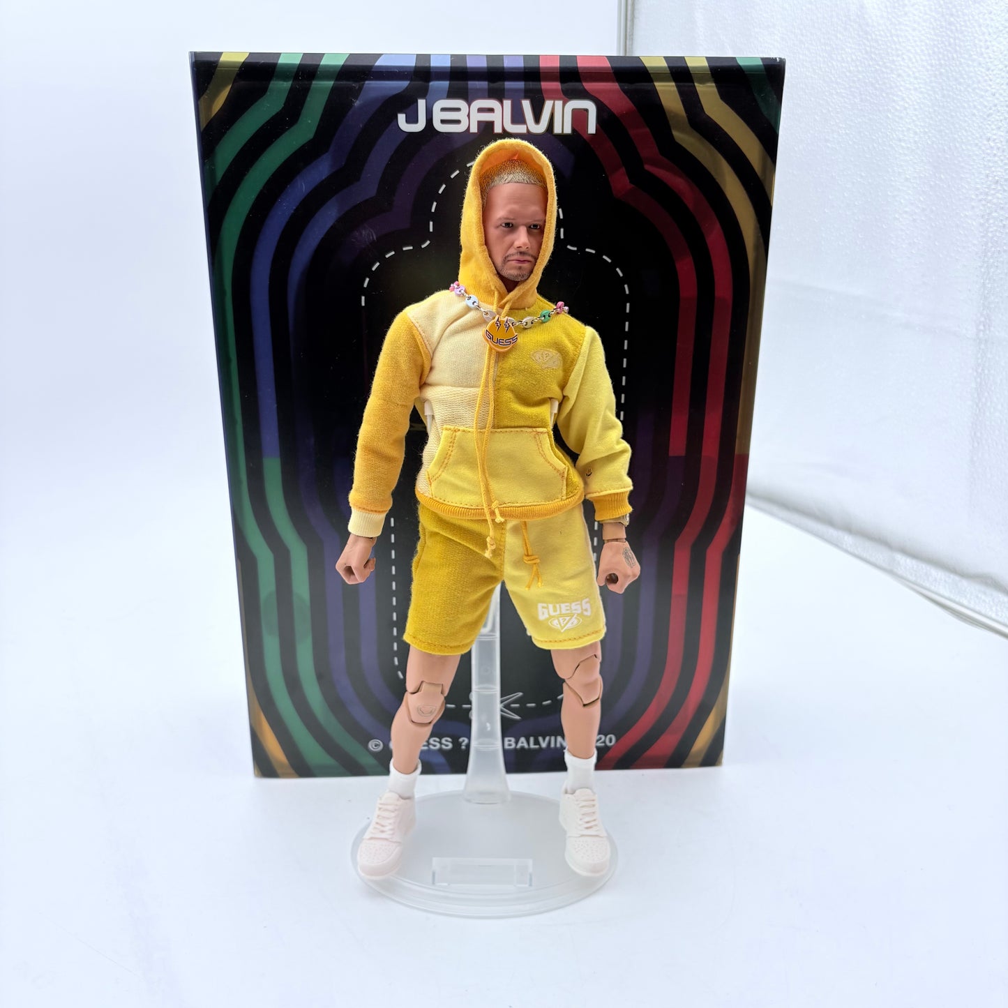 Guess x J Balvin Colores Action Figure 1/6 Scale NTWRK Exclusive