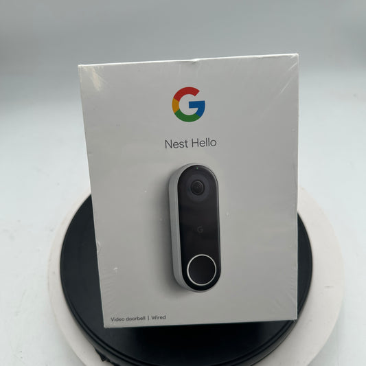 Google Nest Hello Wired Video Doorbell NC5100US NIB