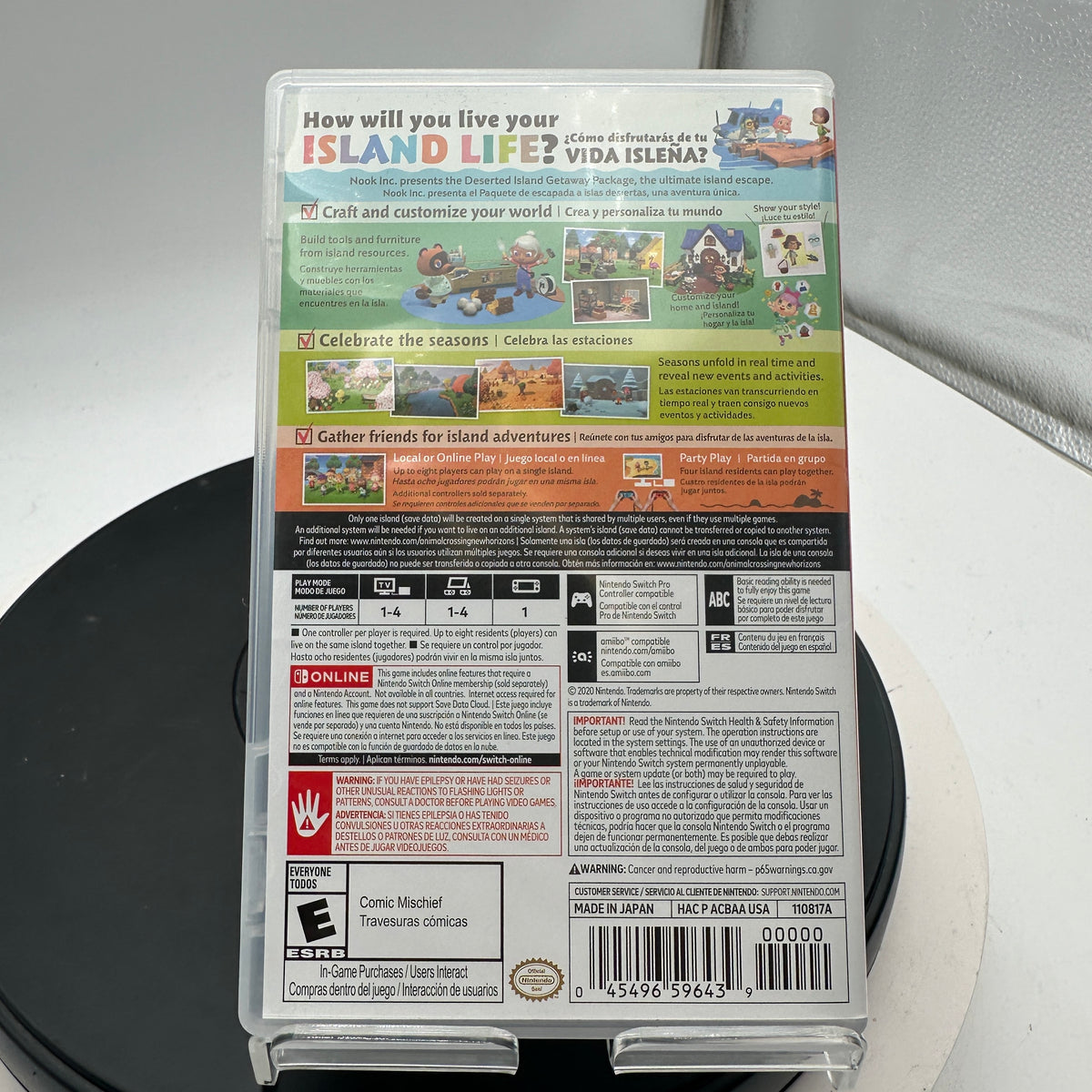 Nintendo Switch Animal Crossing: New Horizons CIB