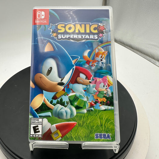 Nintendo Switch Sonic Superstars Video Game CIB