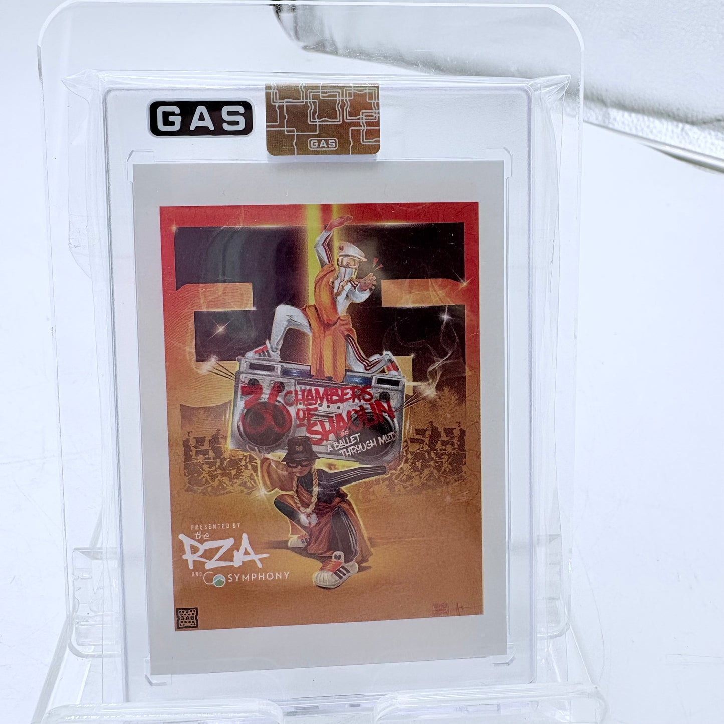 GAS 2023 Hip Hop Trading Cards RZA Set 1-4 Wu-Tang Clan 36 Rookie Card