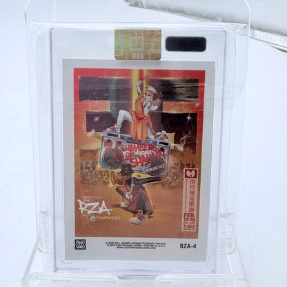 GAS 2023 Hip Hop Trading Cards RZA Set 1-4 Wu-Tang Clan 36 Rookie Card