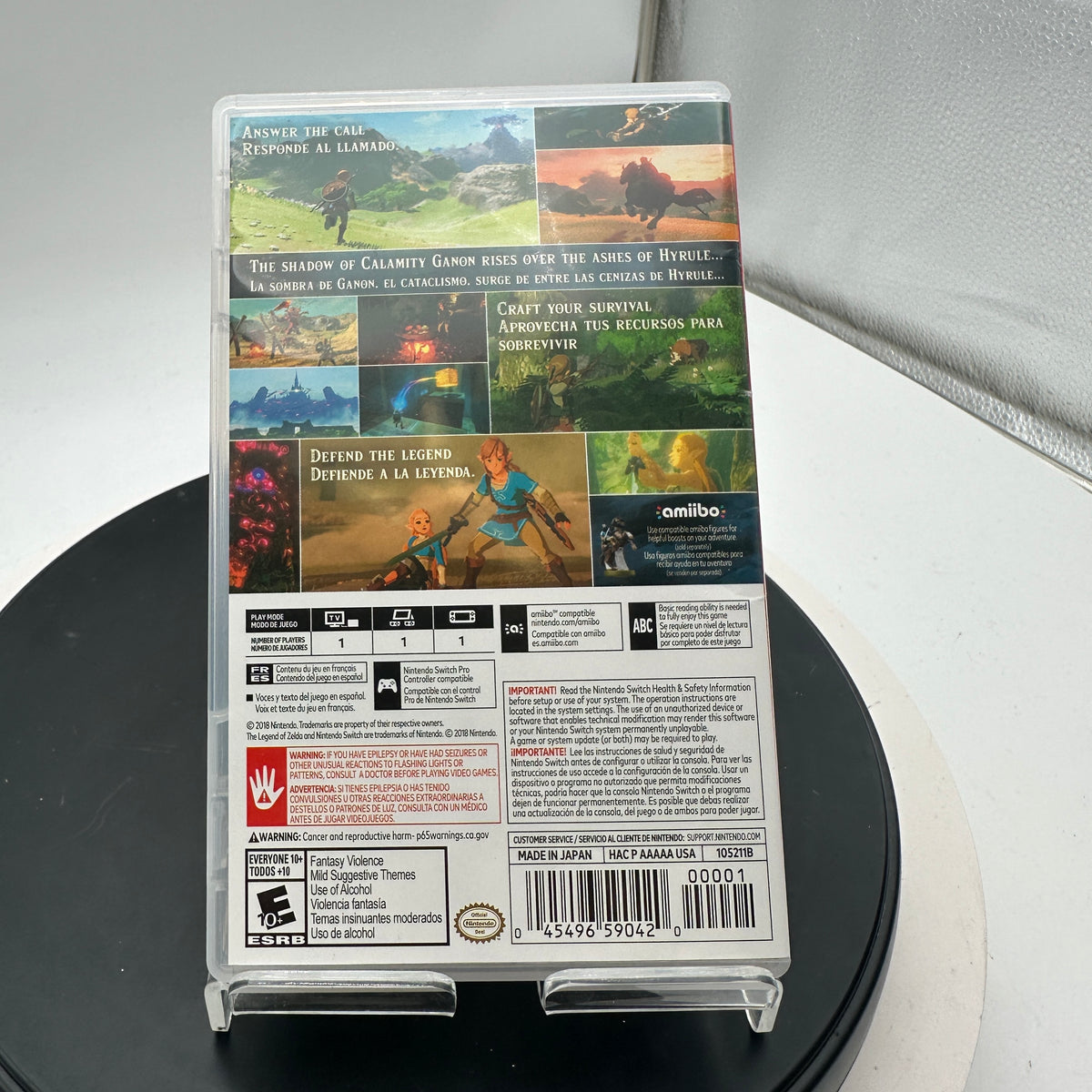 Nintendo Switch The Legend of Zelda: Breath of the Wild CIB