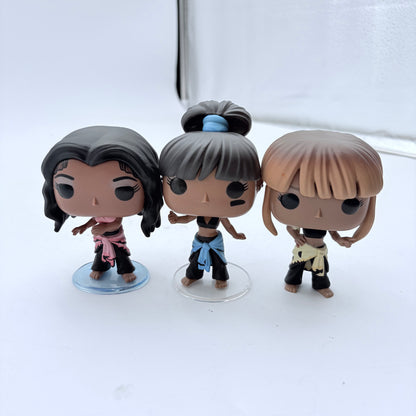 Funko Pop! TLC Waterfalls Complete Set of 3 Chili 194, T-Boz 195, Left-Eye 196