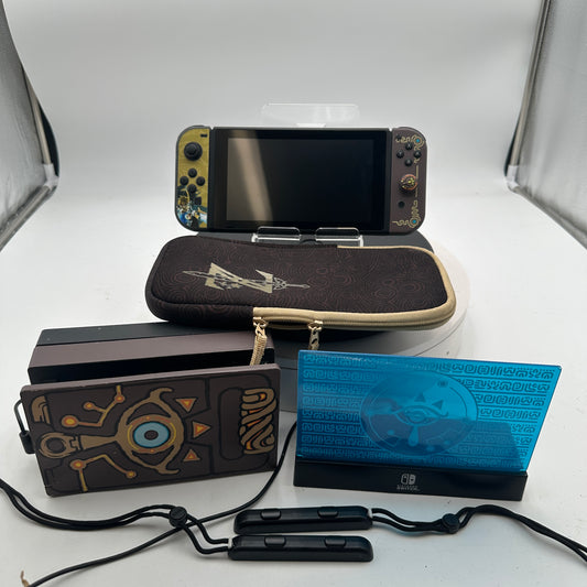 Nintendo Switch (HAC-001-01) 2019 Video Game System With Extras