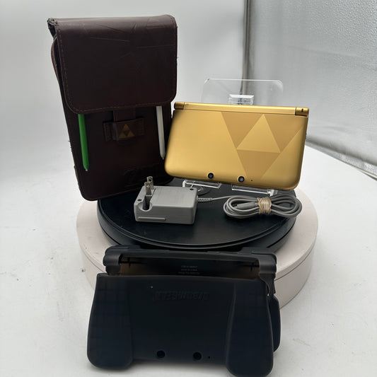 Nintendo 3DS XL Zelda: A Link Between Worlds Edition (SPR-001) With Extras
