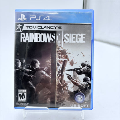 PlayStation 4 Rainbow Six Siege CIB Video Game