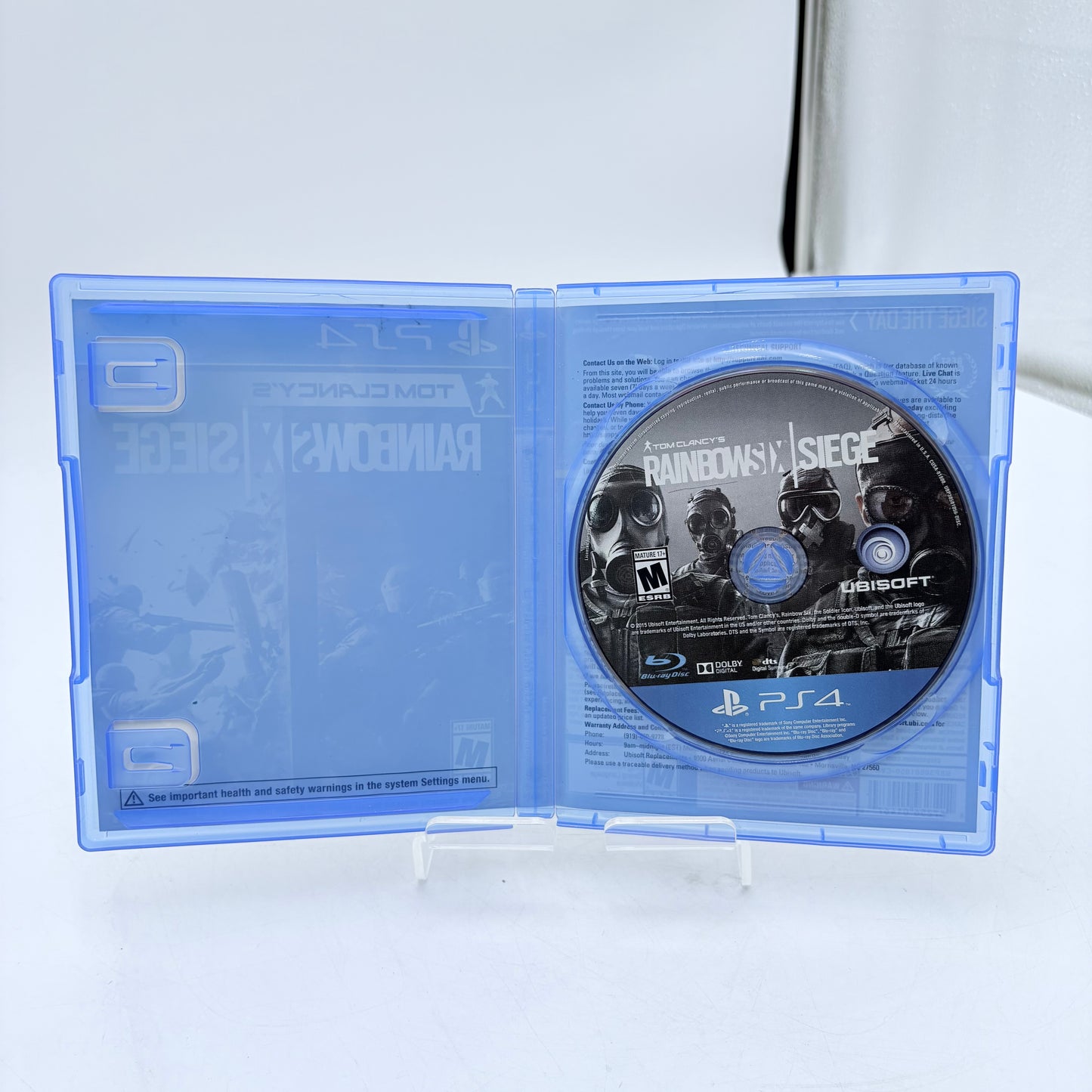 PlayStation 4 Rainbow Six Siege CIB Video Game