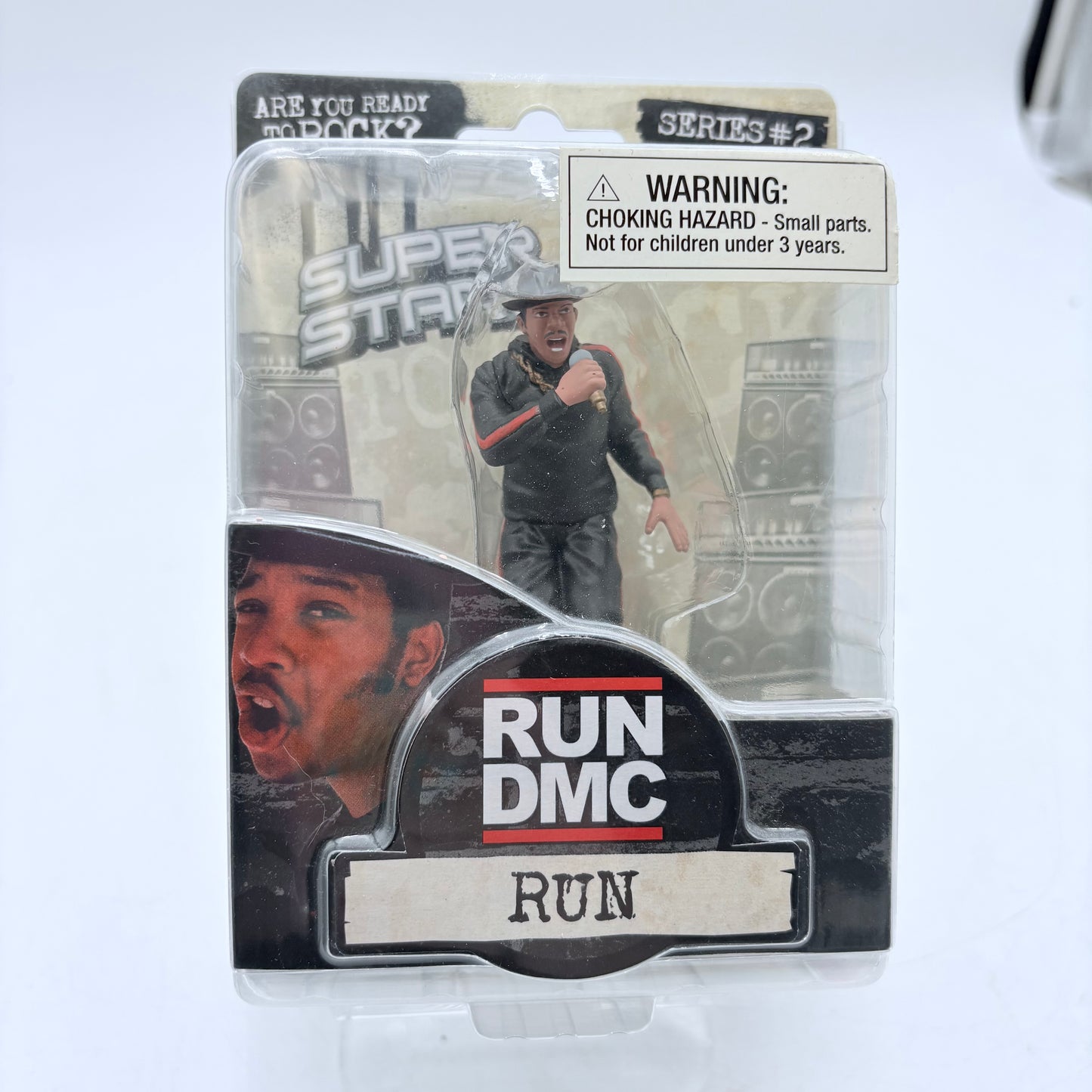 Super Stars Series 2 Run DMC Are You Ready to Rock? 2009 New In Box