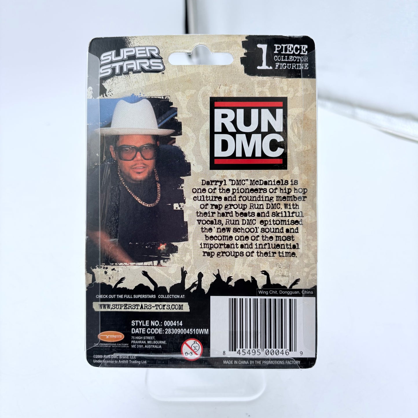 Super Stars Series 2 DMC RUN DMC Are You Ready to Rock? 2009