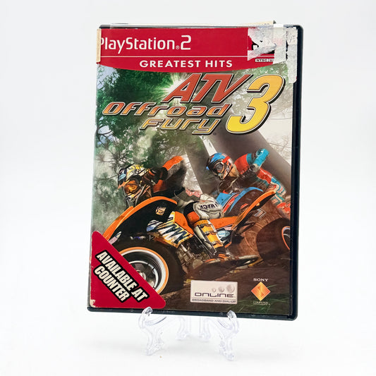 Playstation 2 ATV Offroad Fury 3 Video Game CIB