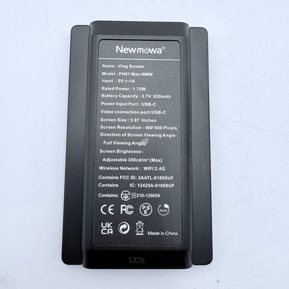 Newmowa PH01 Max-NMW Vlog Screen With Magnetic Phone Holder