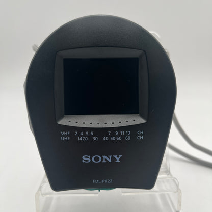 Sony FDL-PT222 Watchman Portable TV Powers On