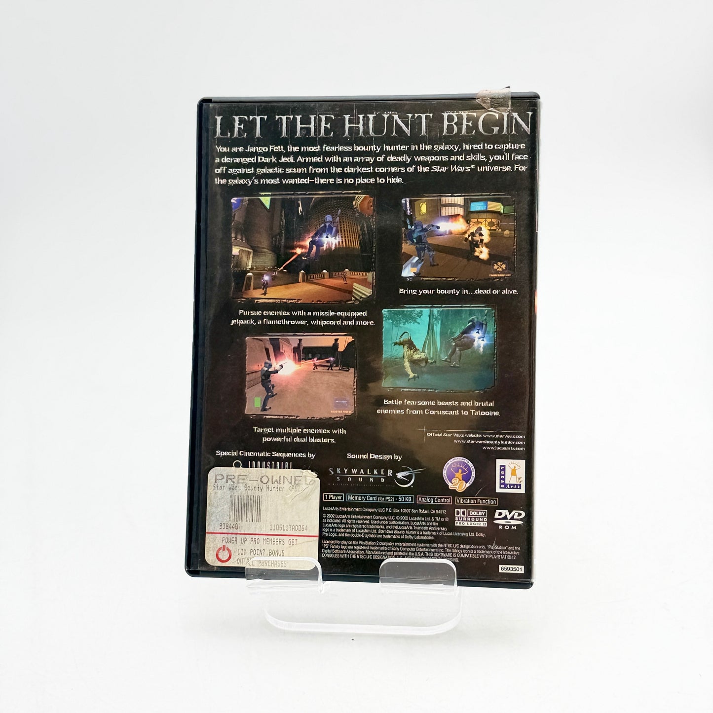 Star Wars Bounty Hunter Playstation 2 CIB