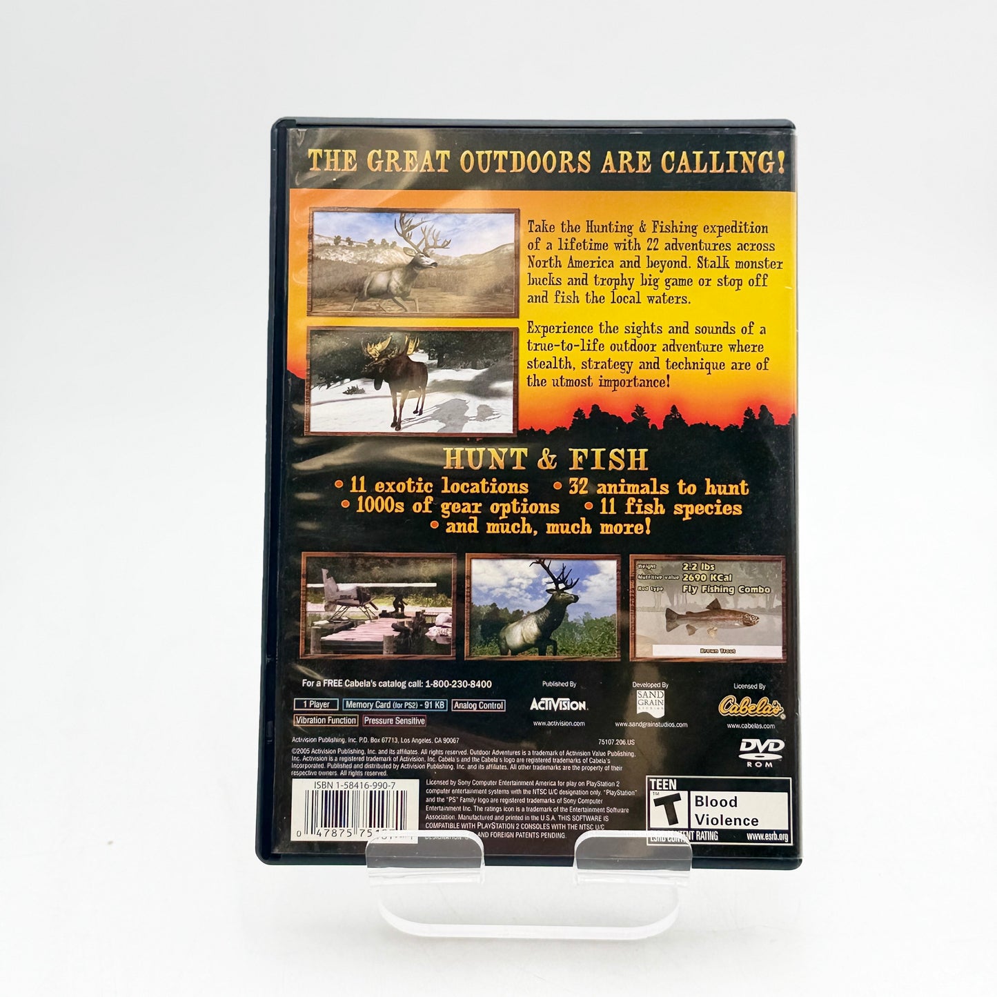 Playstation 2 Cabela's Outdoor Adventures CIB